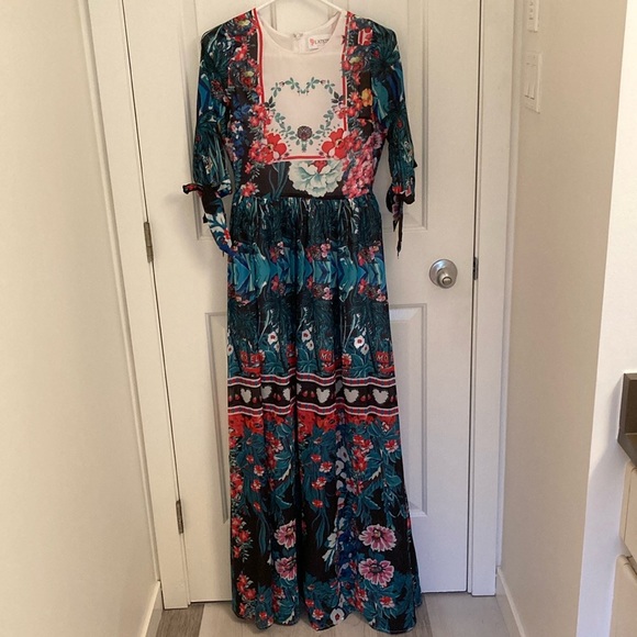Jungle print maxi dress - Picture 1 of 3